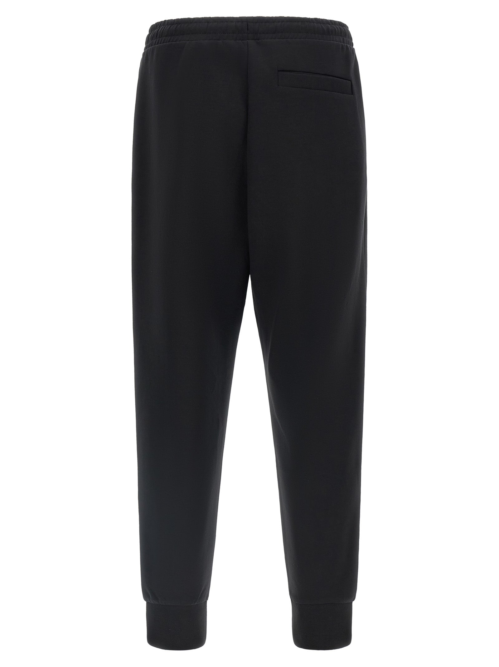 Schwarze Baumwoll-Jogginghose (Trainingshose)