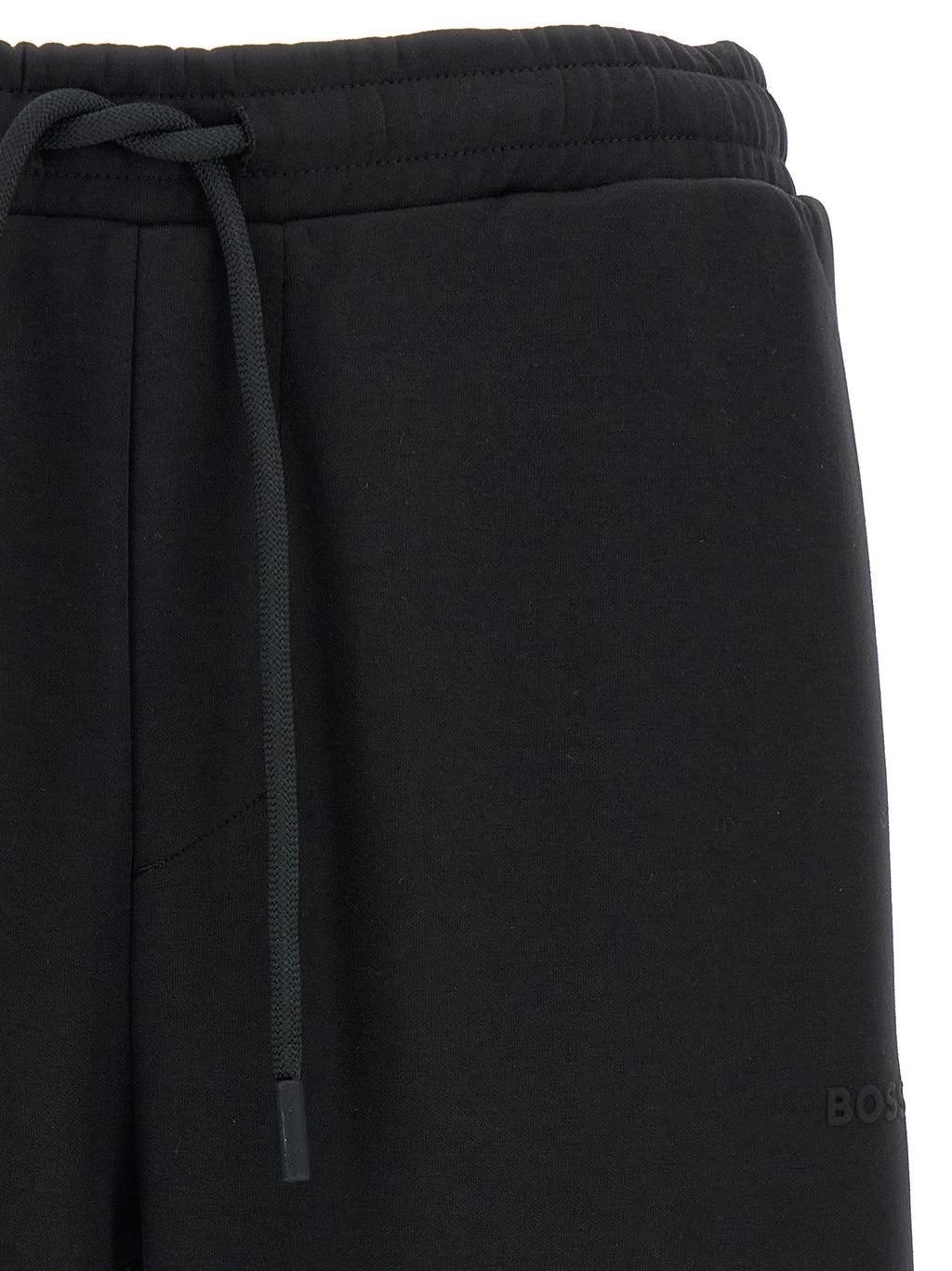 Schwarze Baumwoll-Jogginghose (Trainingshose)