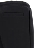 Schwarze Baumwoll-Jogginghose (Trainingshose)