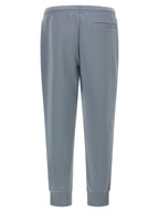 Graue Baumwoll-Jogginghose (Sporthose)
