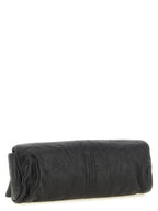 Schwarze Lammleder-Clutch Rick Owens