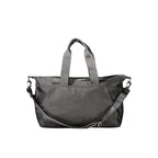 Schwarze Herren-Tasche aus Polyurethan