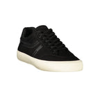 Schwarze Sportschuhe aus Polyester