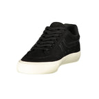 Schwarze Sportschuhe aus Polyester