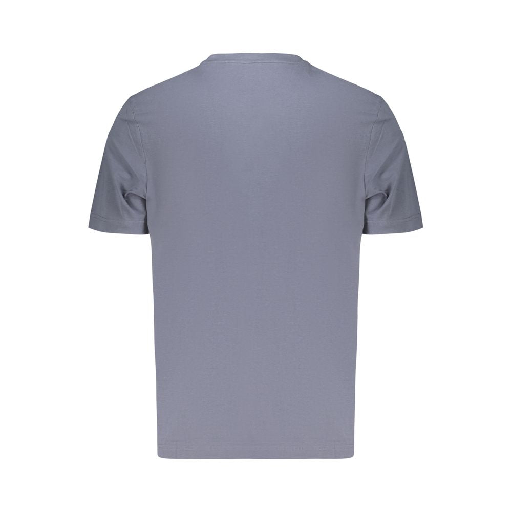 Baumwoll-T-Shirt in Blau