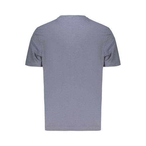 Baumwoll-T-Shirt in Blau