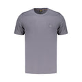 Blaues Baumwoll-T-Shirt für Herren