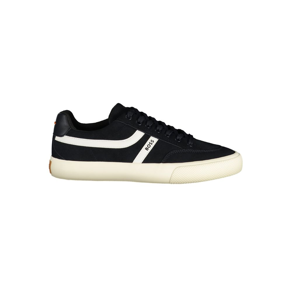 Blauer Sneaker aus Polyurethan für Herren