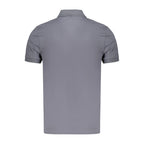 Blaues Baumwoll-Poloshirt für Herren