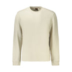 Beige Baumwollhemd für Herren