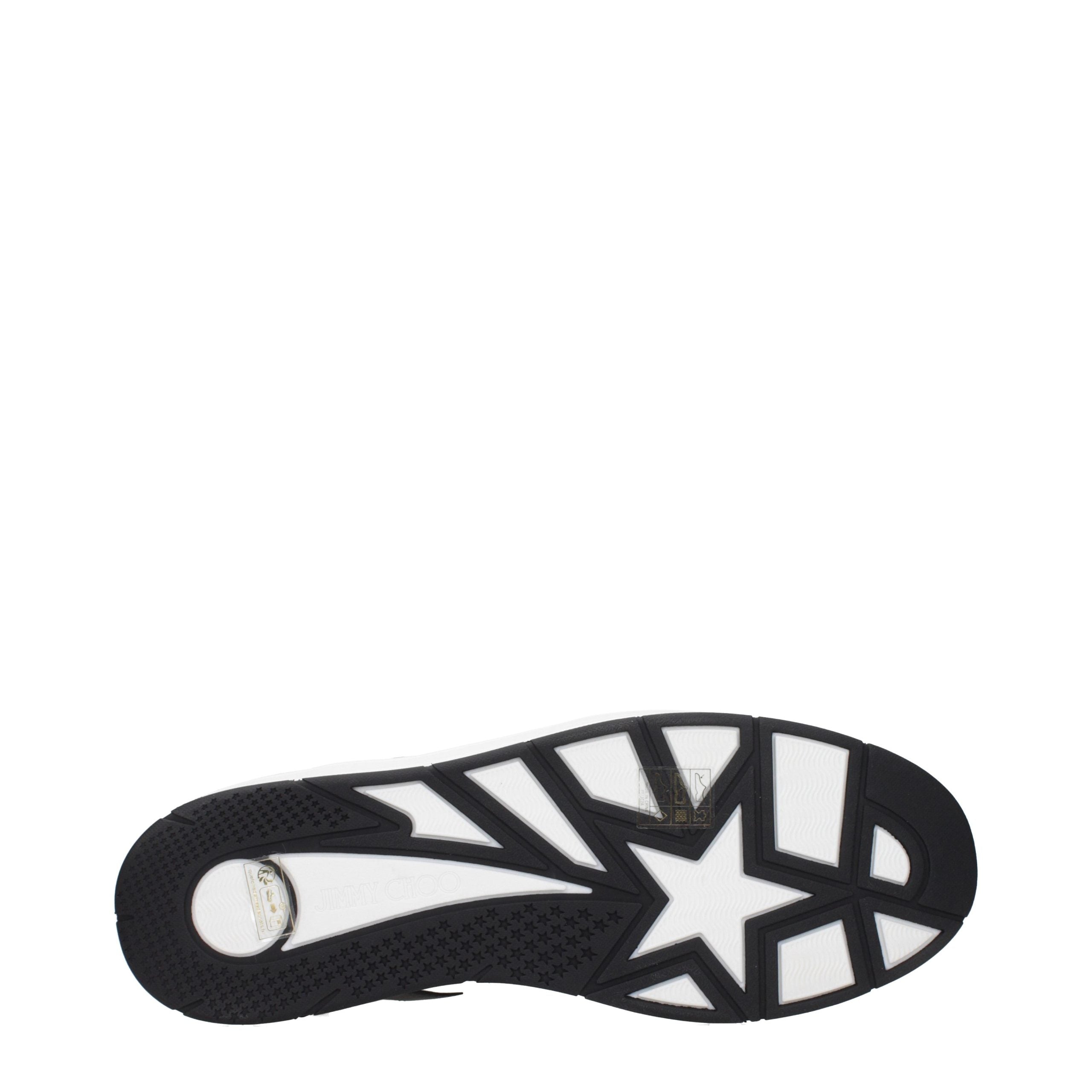 Schwarze Leder-Sneakers