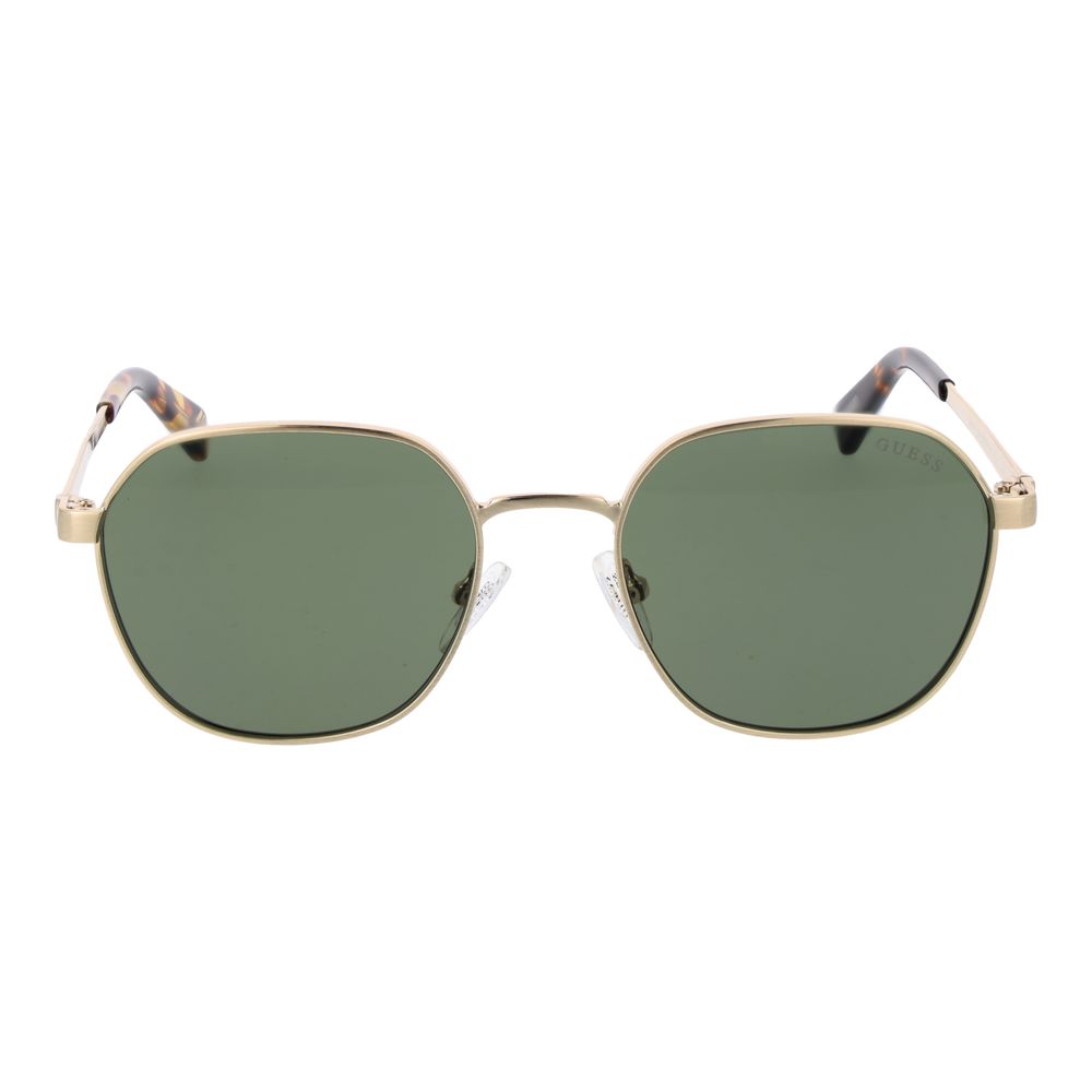 Sonnenbrille aus Goldmetall Guess