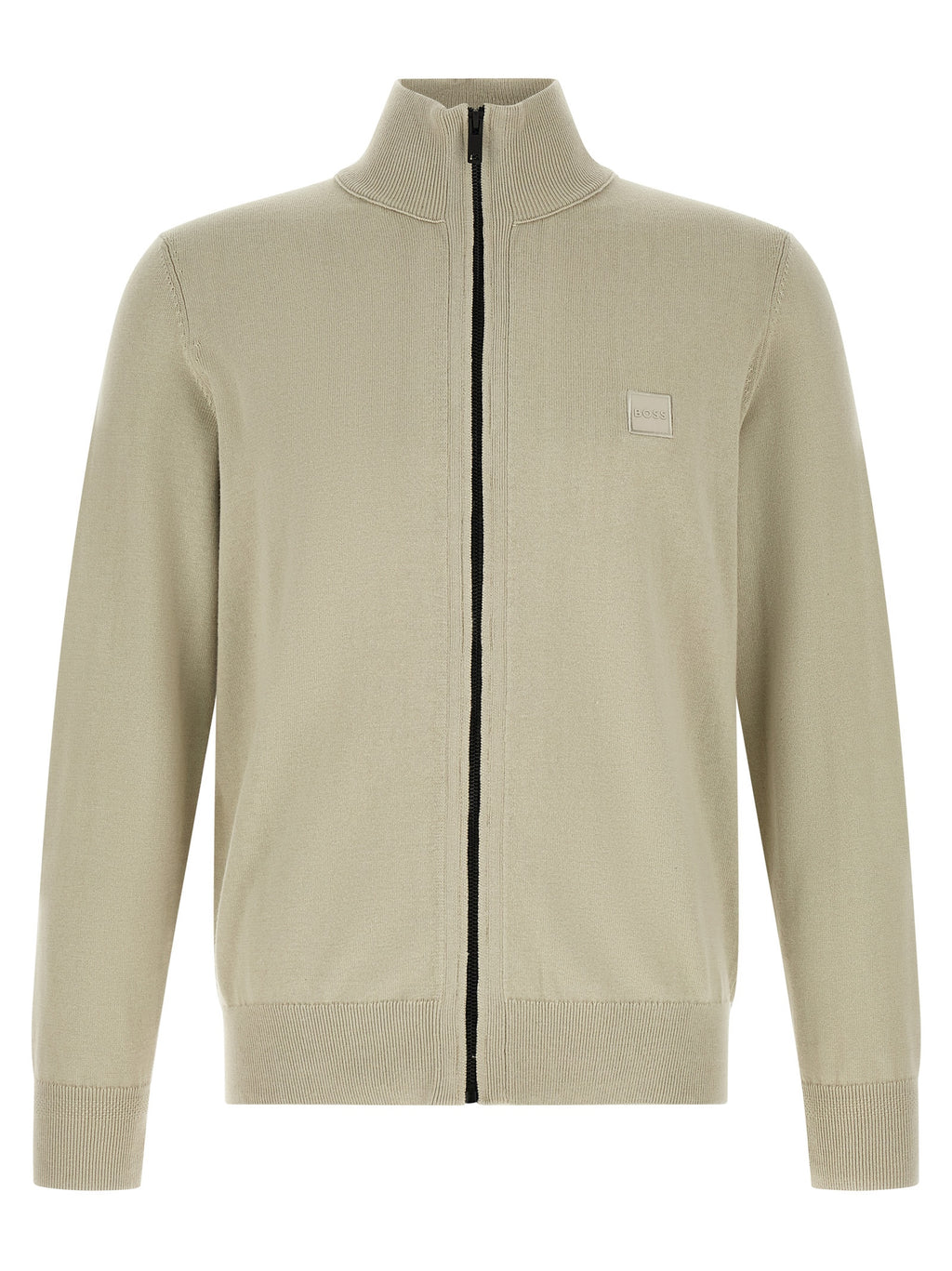 Beige Cotton Cardigan
