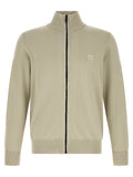 Beige Cotton Cardigan