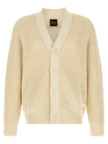 Beige Cotton Cardigan