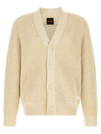 Beige Cotton Cardigan