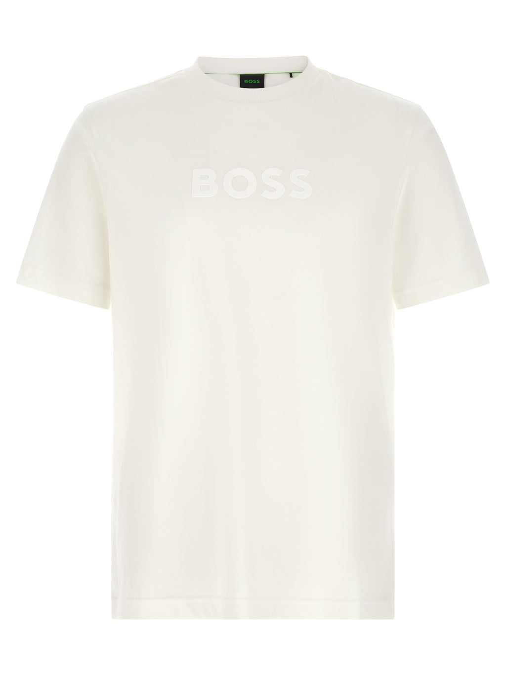 Weißes Baumwoll-T-Shirt