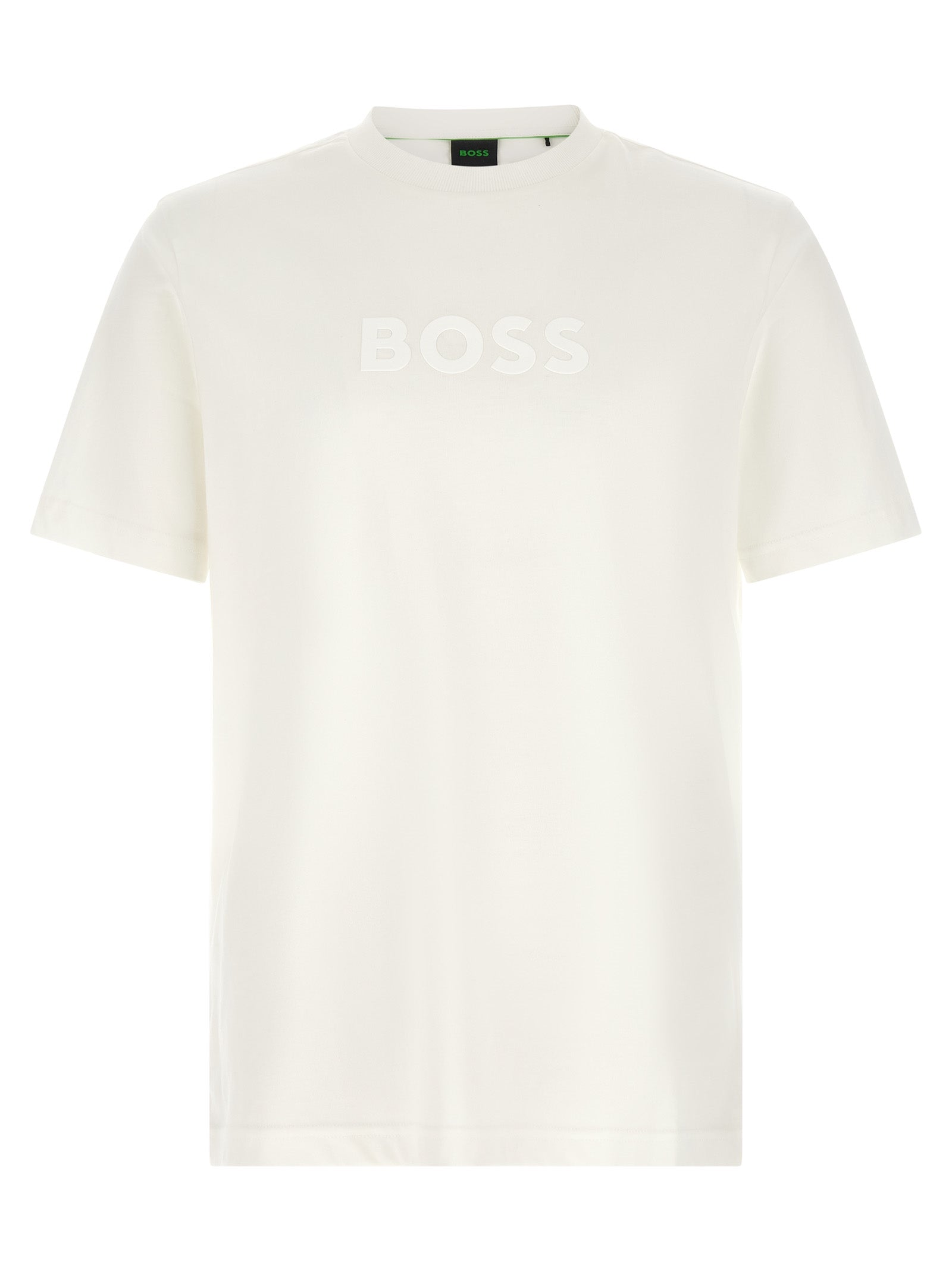 Weißes Baumwoll-T-Shirt