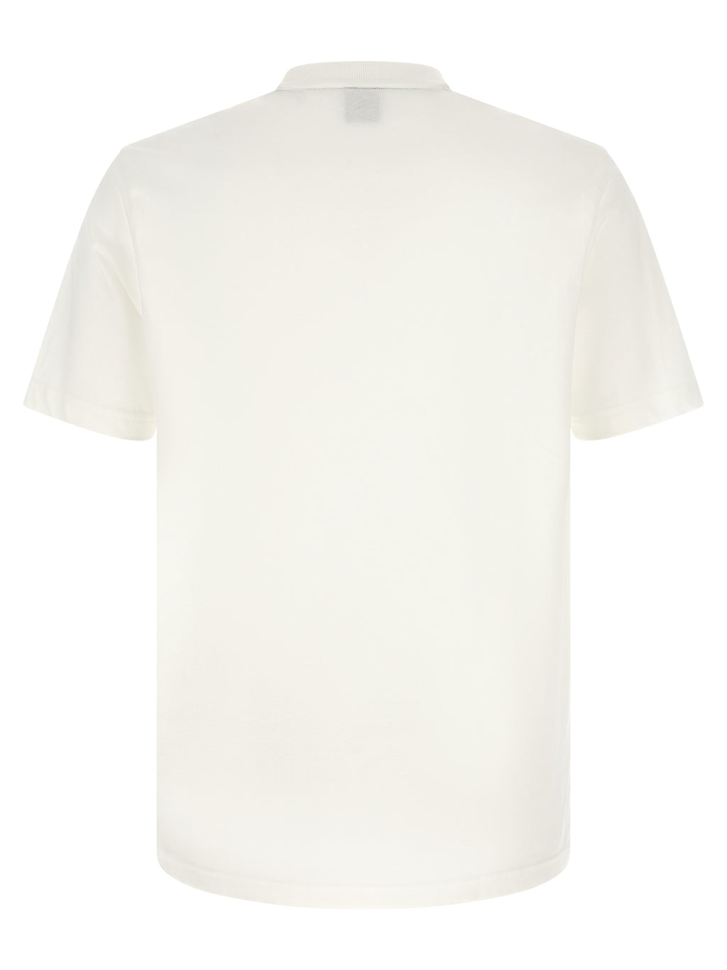 Weißes Baumwoll-T-Shirt