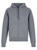 Grauer Baumwollpullover