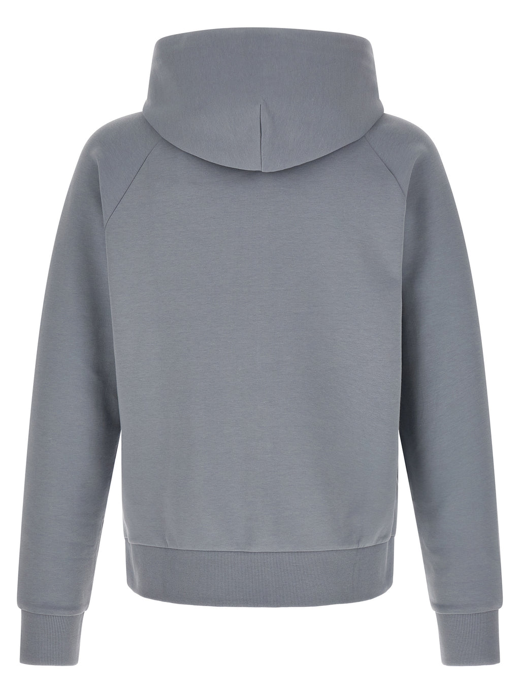 Grauer Baumwollpullover