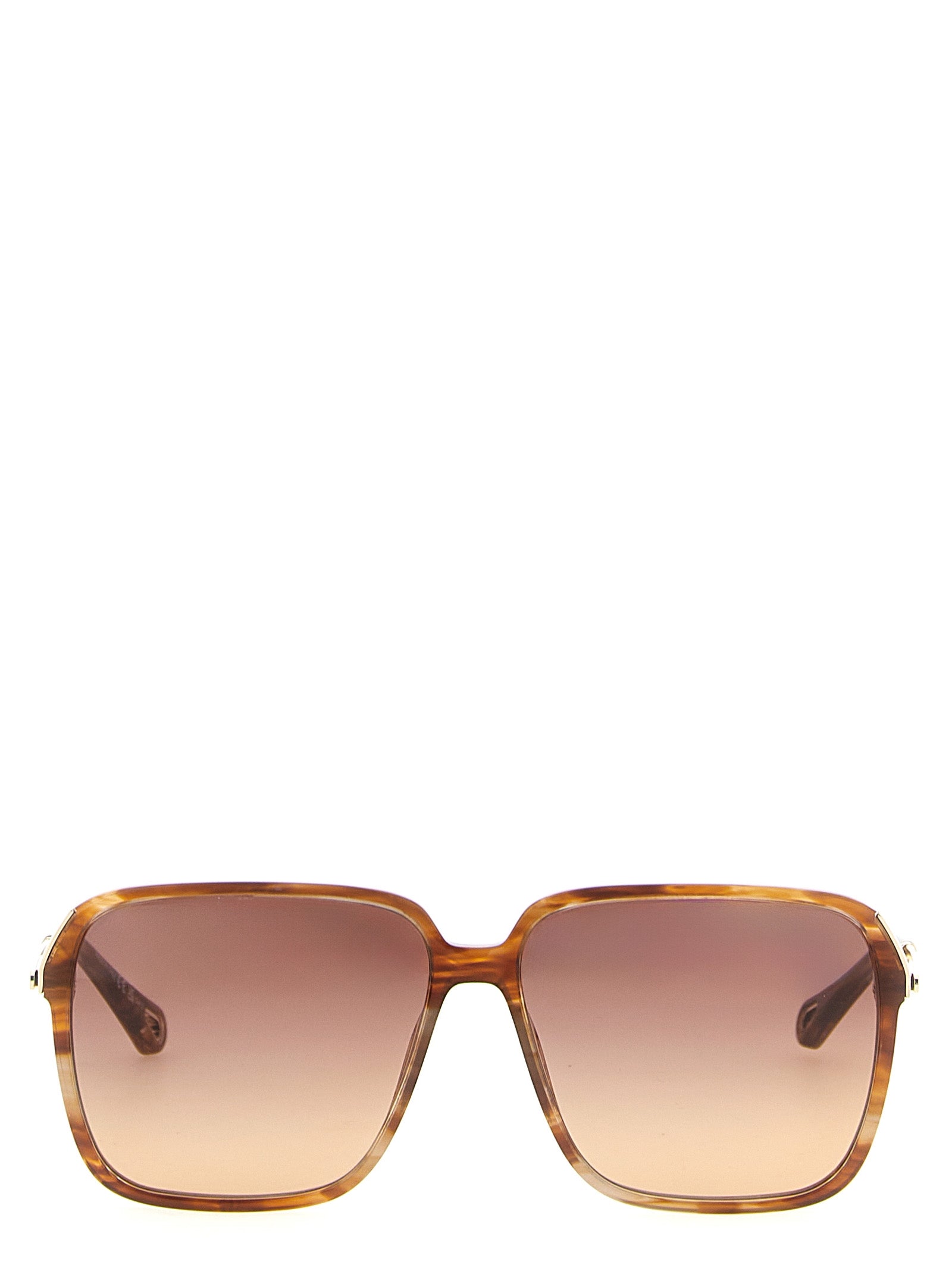 Braune Sonnenbrille aus Acetat 339144BM