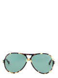 Mehrfarbige Sonnenbrille aus Acetat 339145BM