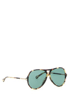 Mehrfarbige Sonnenbrille aus Acetat 339145BM