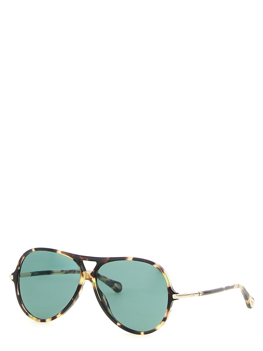 Mehrfarbige Sonnenbrille aus Acetat 339145BM
