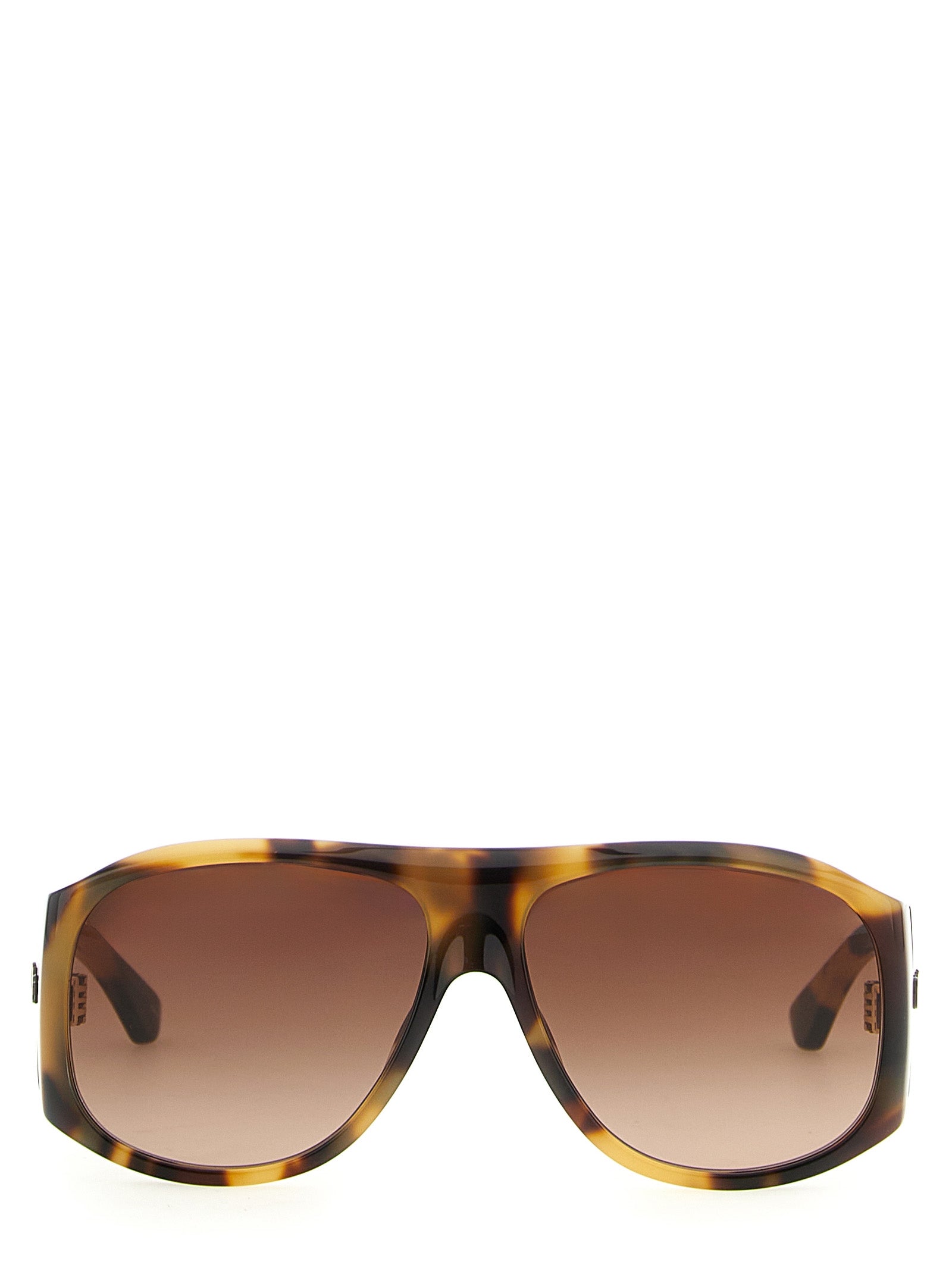 Braune Sonnenbrille aus Acetat 339147BM