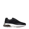 Schwarze Stoff-Sneaker