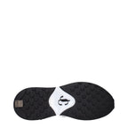 Schwarze Stoff-Sneaker