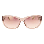 Rosa Sonnenbrille aus Kunststoff 1066268