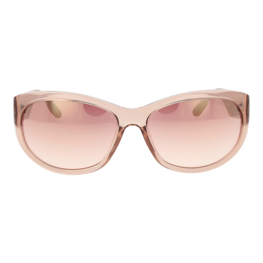 Rosa Sonnenbrille aus Kunststoff 1066268