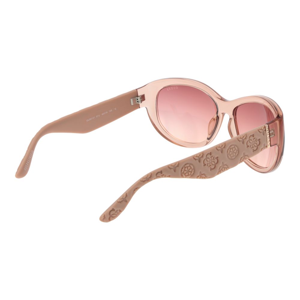 Rosa Sonnenbrille aus Kunststoff 1066268