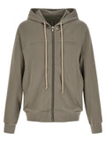 Grauer Baumwollpullover