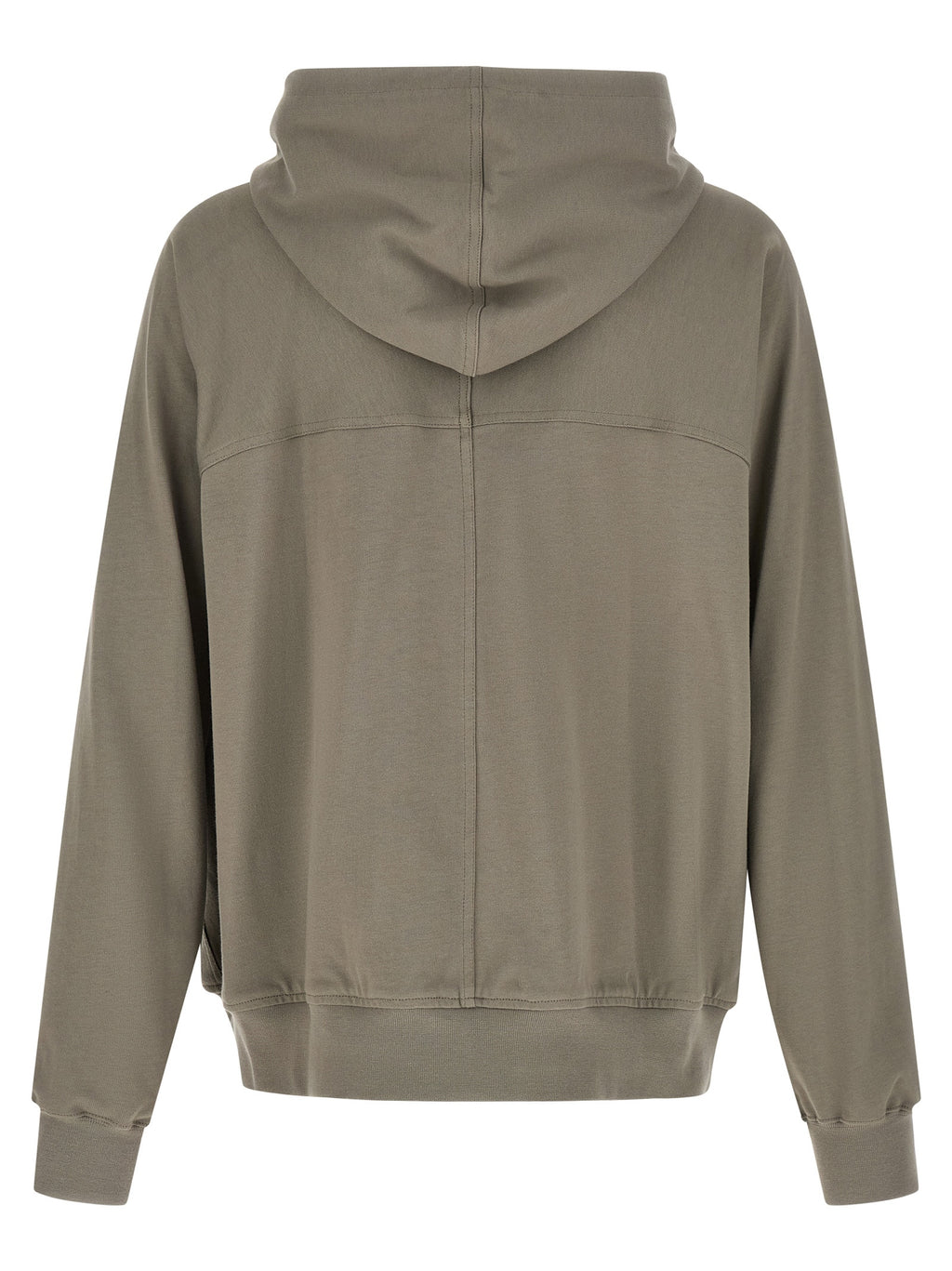 Grauer Baumwollpullover