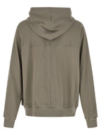 Grauer Baumwollpullover