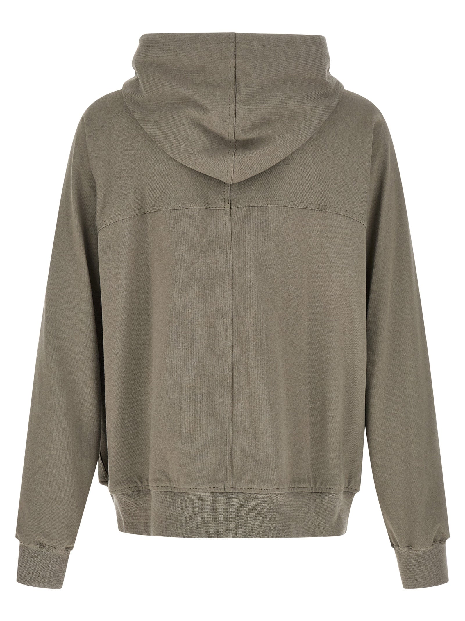 Grauer Baumwollpullover