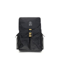Schwarzer Nylon-Rucksack