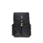 Schwarzer Nylon-Rucksack