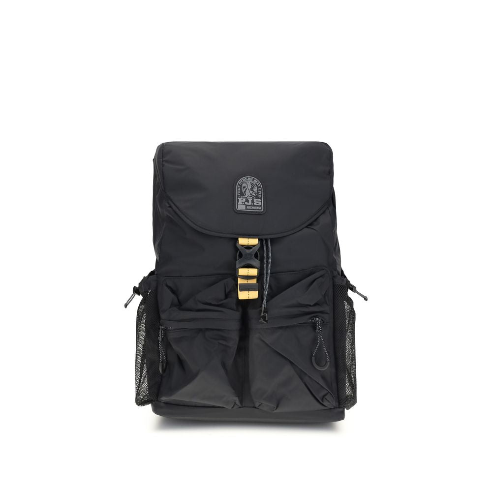 Schwarzer Nylon-Rucksack