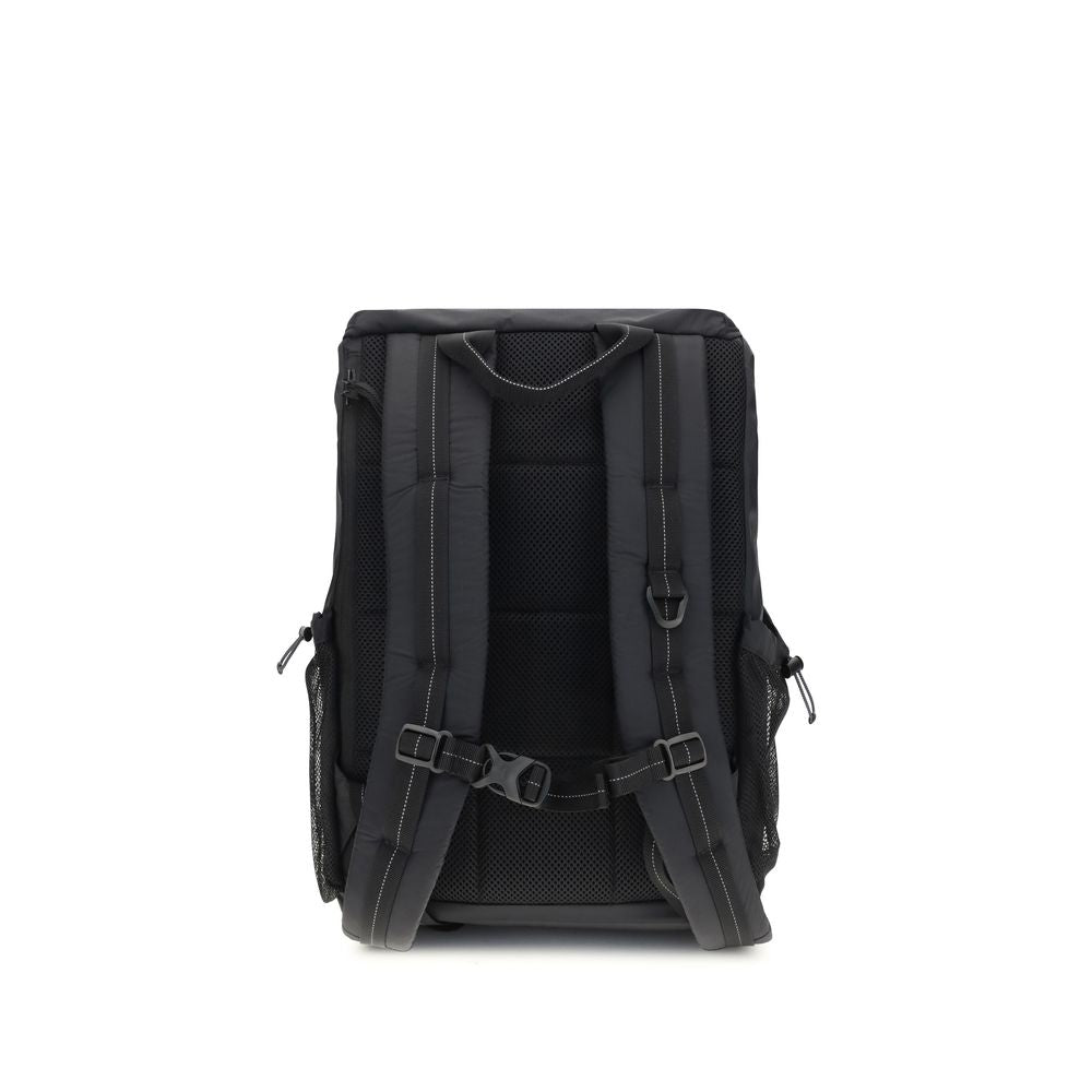 Schwarzer Nylon-Rucksack