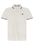 Weißes Poloshirt aus Baumwolle