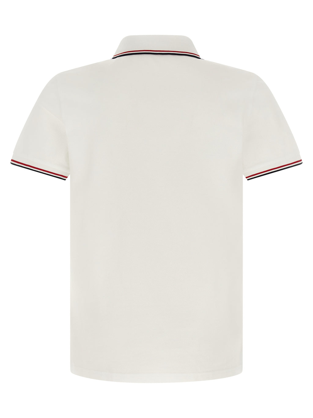 Weißes Poloshirt aus Baumwolle