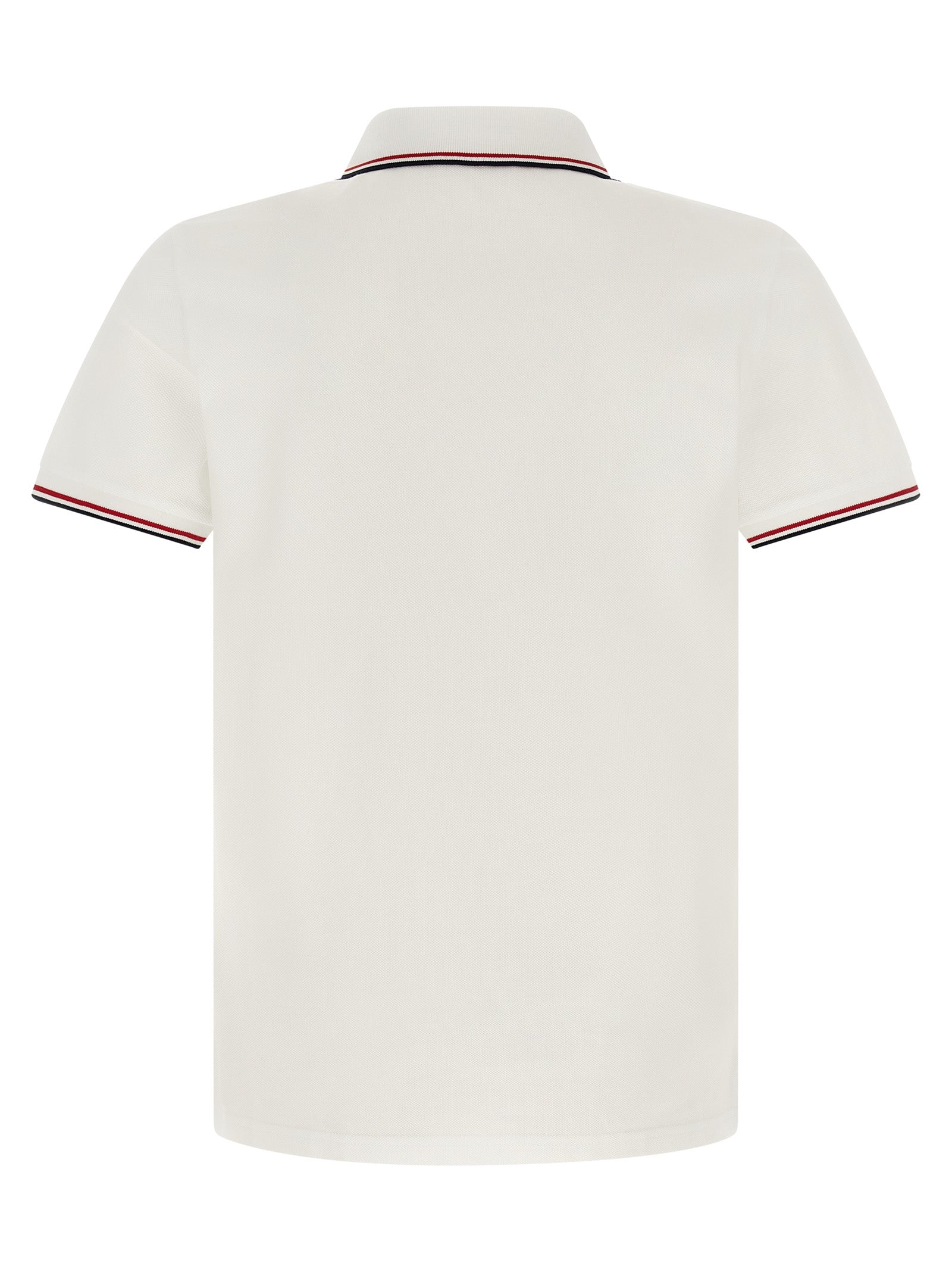 Weißes Poloshirt aus Baumwolle