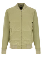 Zweifarbiger Baumwollpullover