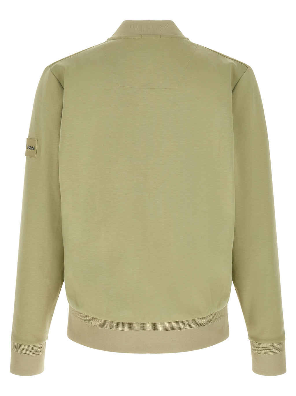 Zweifarbiger Baumwollpullover