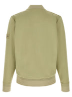Zweifarbiger Baumwollpullover
