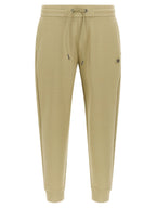 Beige Baumwoll-Jogginghose (Trainingshose)